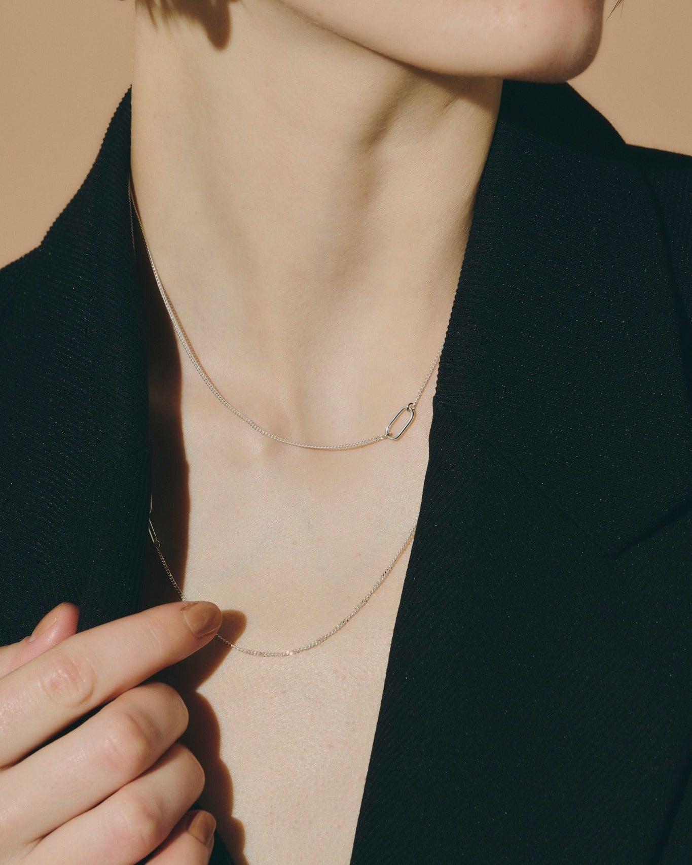 SV925 Random Chain 珍珠 Necklaclace